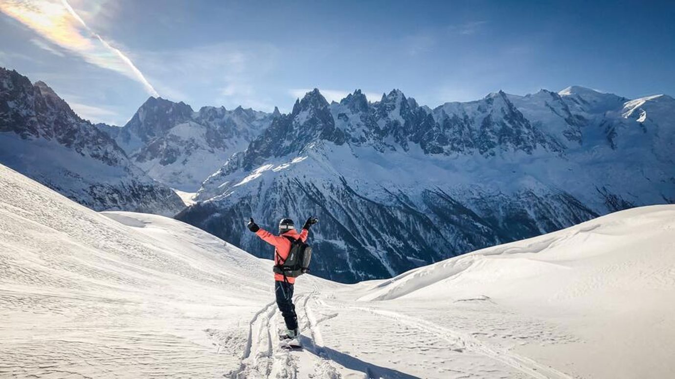 Apprendre le snowboard à Chamonix la station idéale